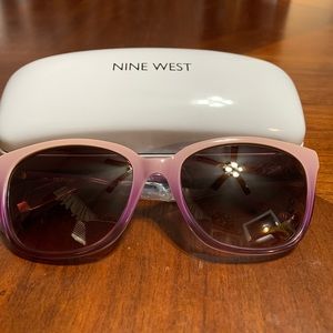 Nine West purple ombré sunglasses